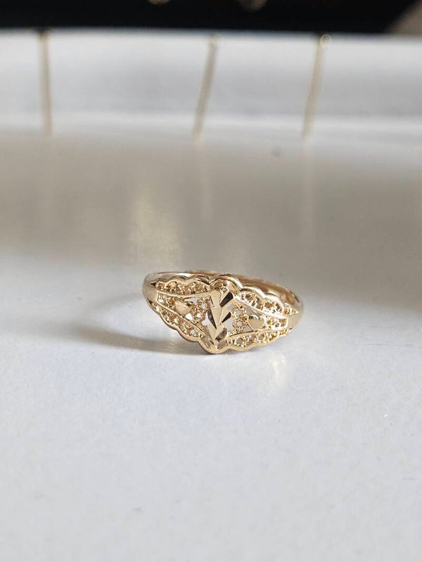 Ring simplicity gold