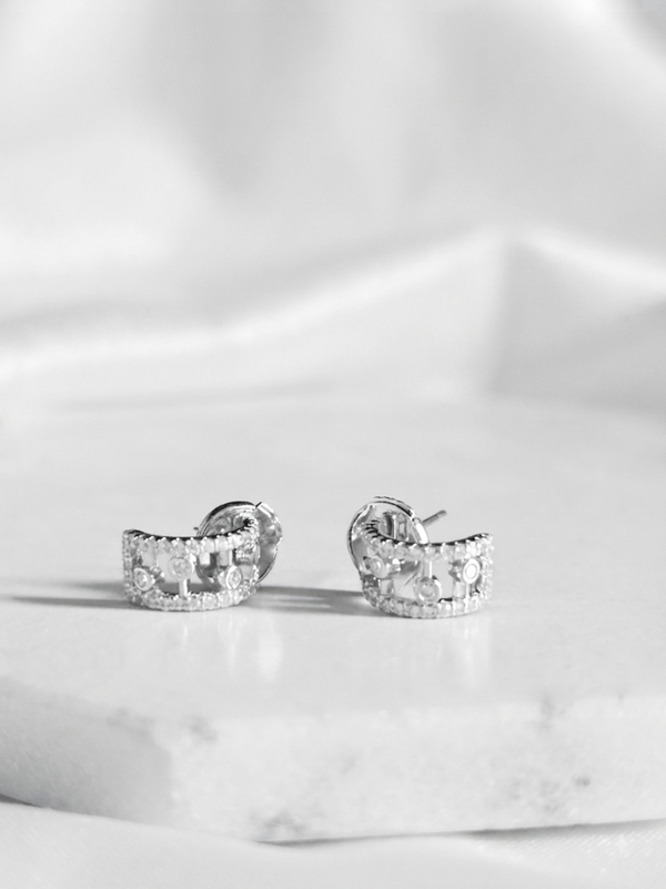 Earrings Beer Silver