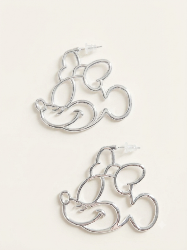 Earrings 925 sterling silver mickey