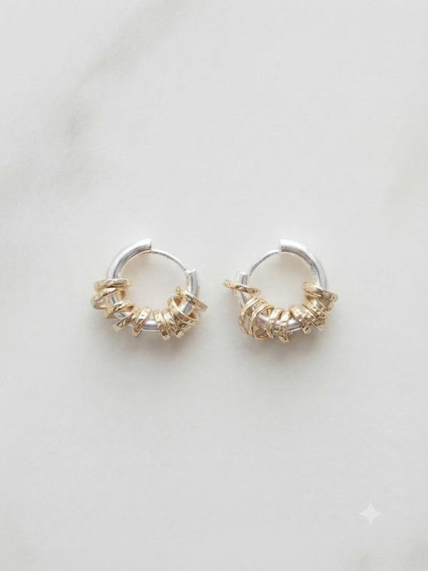 Earrings ring ring