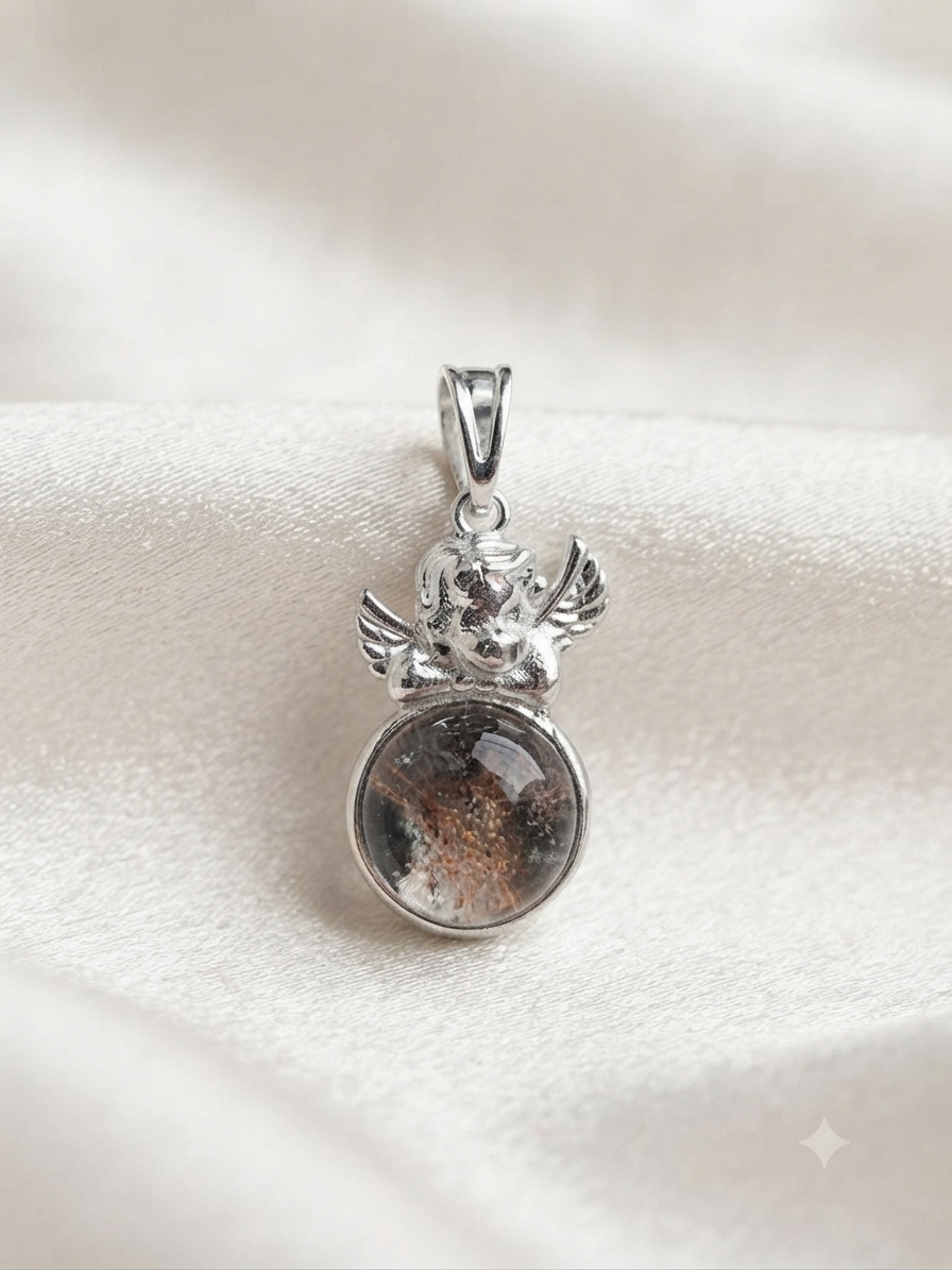 Lodolite pendant Angel