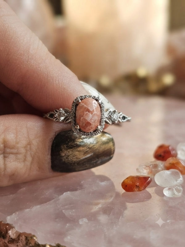 Ring Rhodochrosite