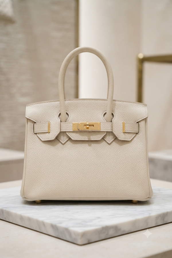 Bag Birgit beige 100% leer