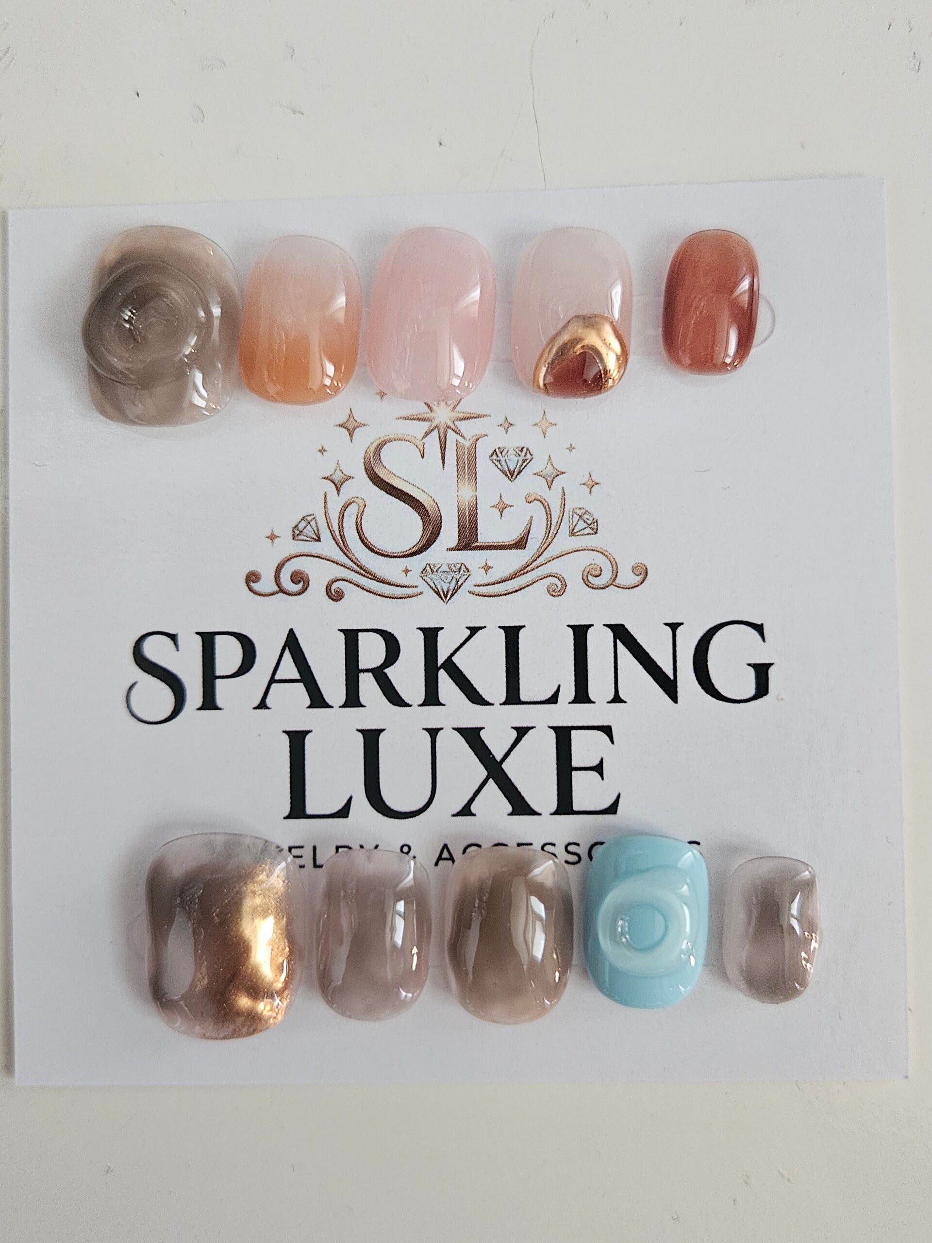 Press on nails 60 medium
