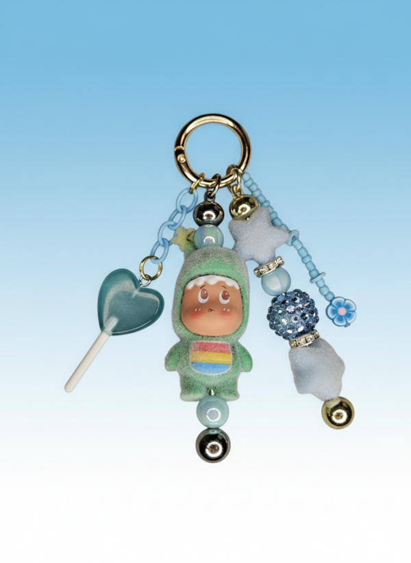 Keychain twinkle twinkle blue