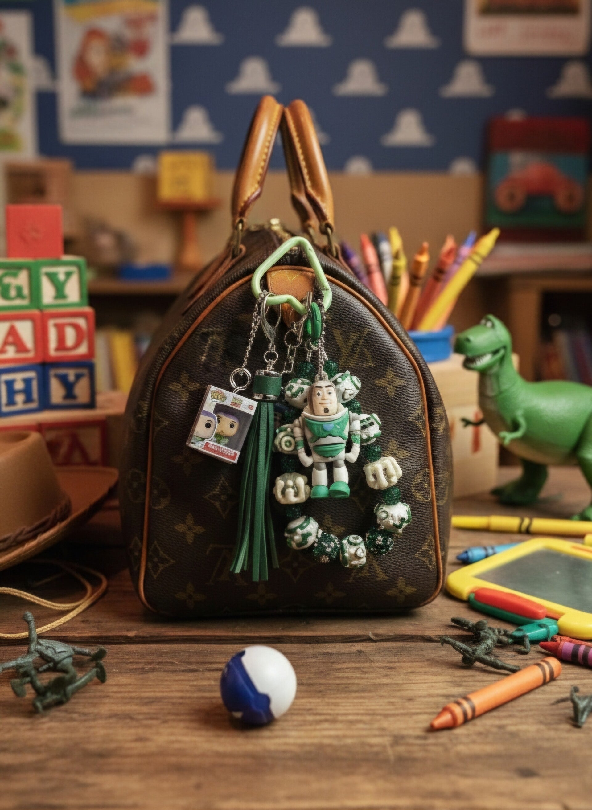 Handmade Toy Story Bagcharm