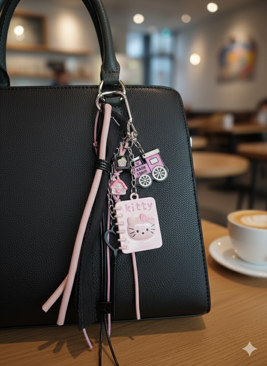 Bagcharm hello kitty