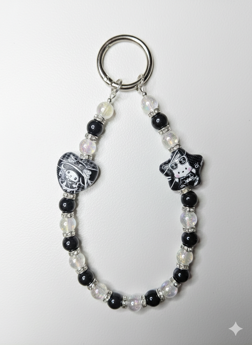 Kuromi x cc phone wristlet