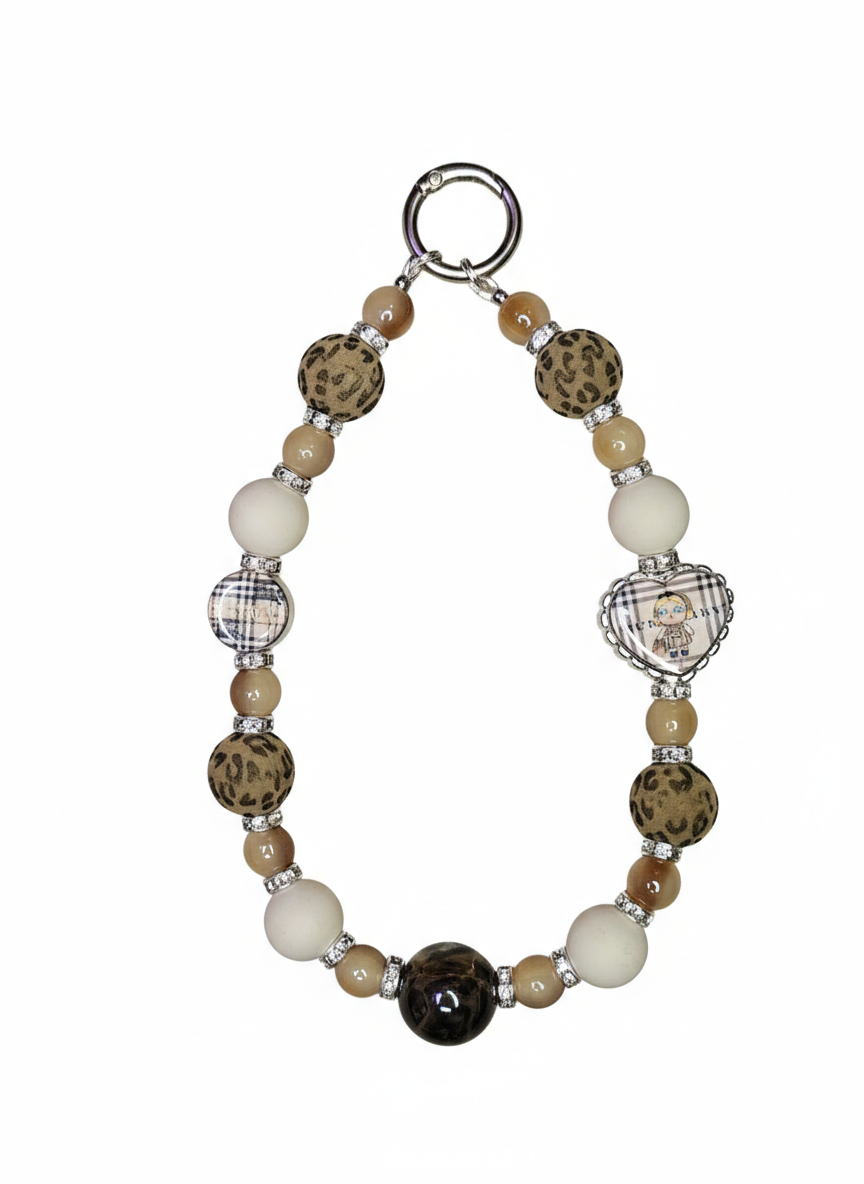 Cry baby x bb phone wristlet