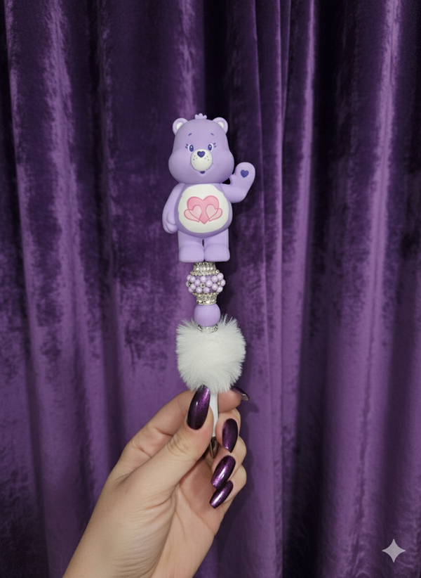 Care bear pen purple