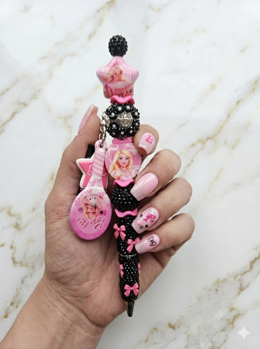 Luxury Barbie dangle pen