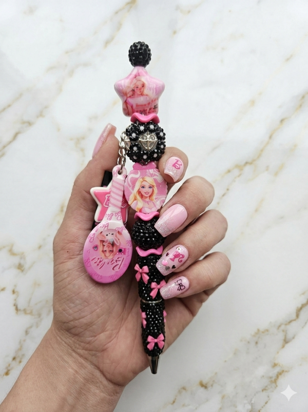 Luxury Barbie dangle pen