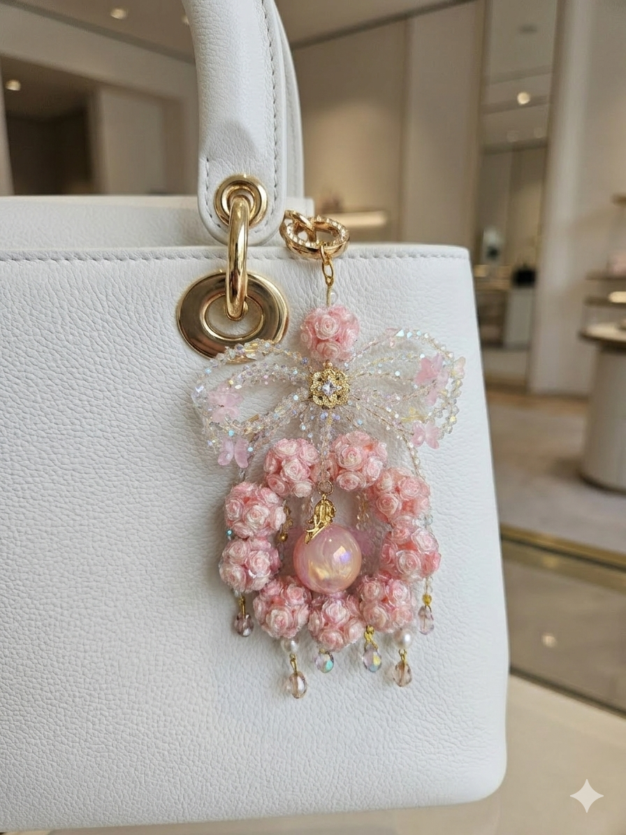 Luxury keychain bagcharm
