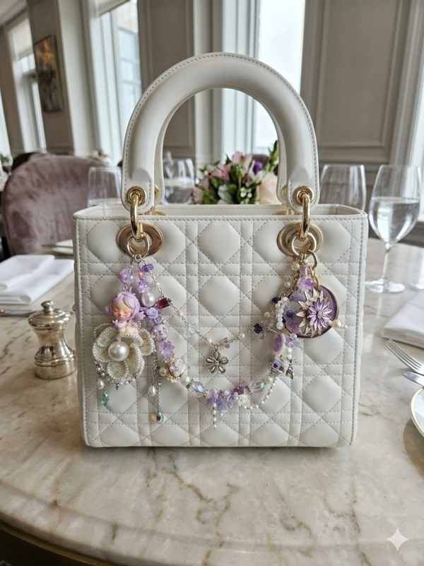 Luxury Skullpanda double layer bagchain