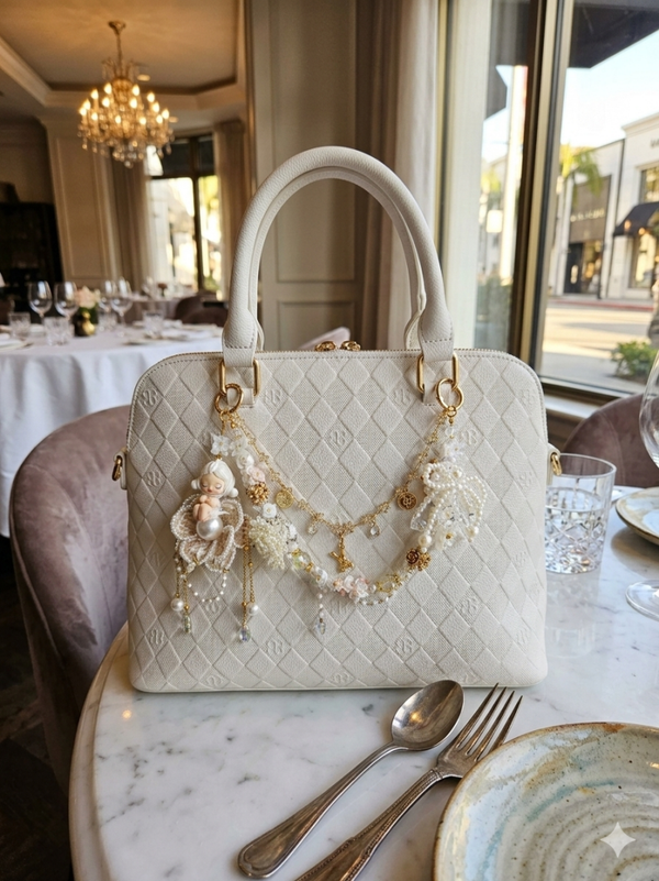 Luxury Skullpanda double layer bagchain