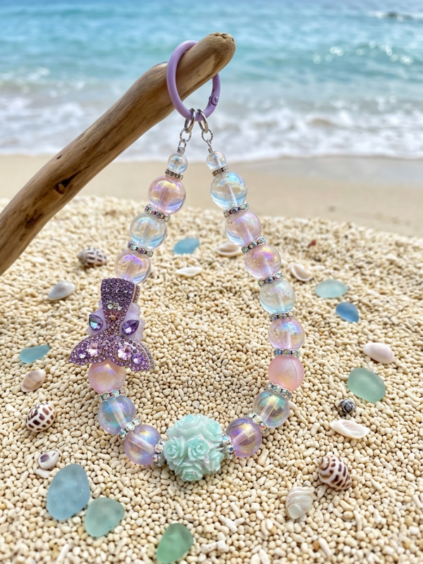 Soft sea phone wristlet