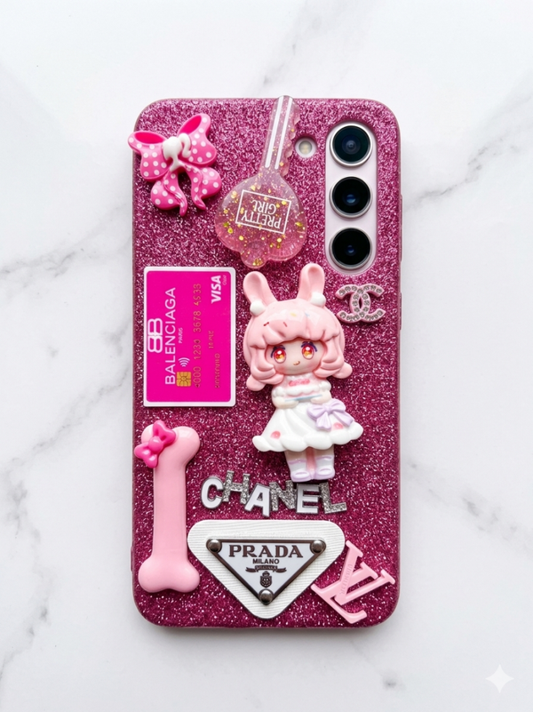 Junkcase diy kit pretty pink