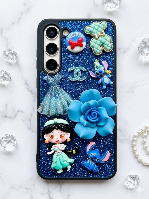 Junkcase diy kit Disney blue
