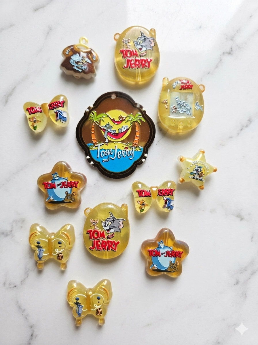 Irregular beads set tom and jerry