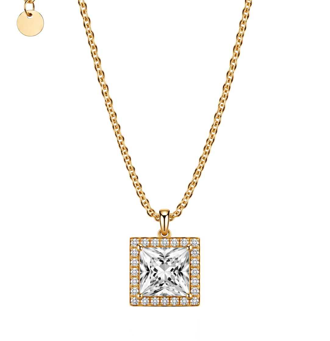 Necklace Square bling