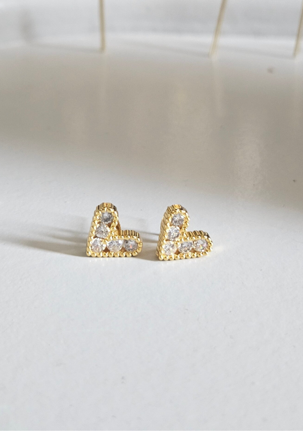 Earrings broken heart