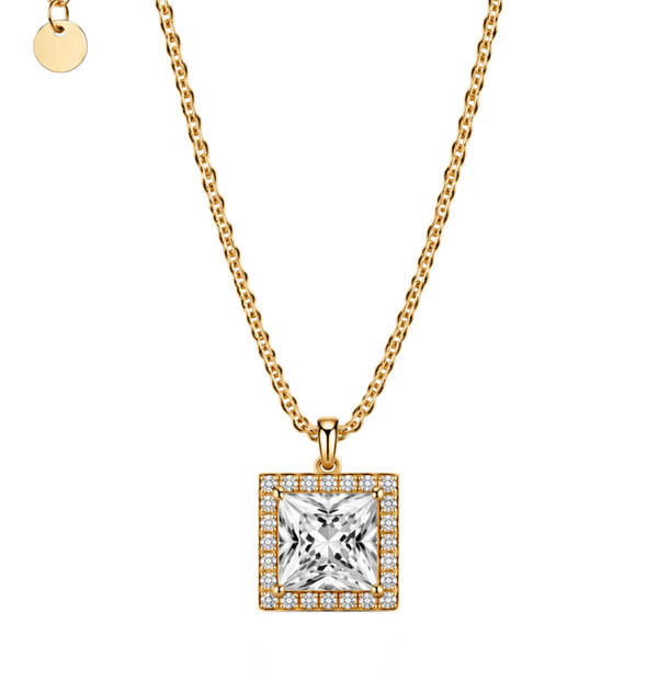 Necklace Square bling