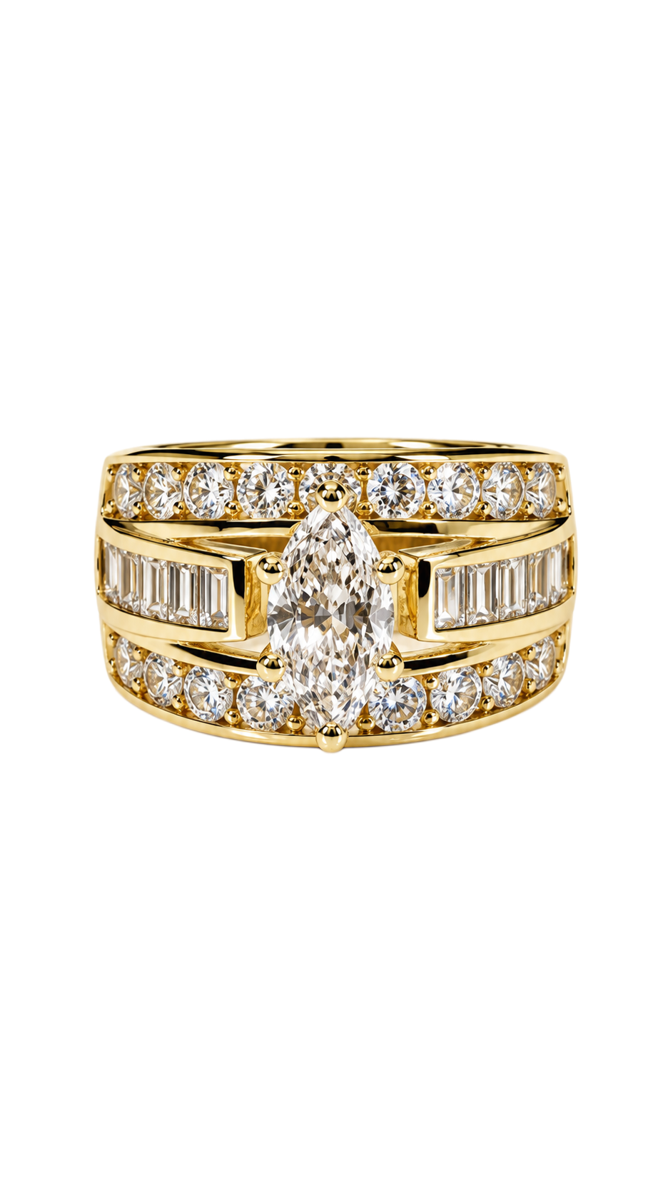 Ring Golden girl 54