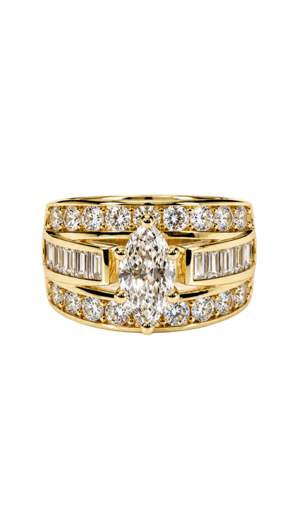 Ring Golden girl 54