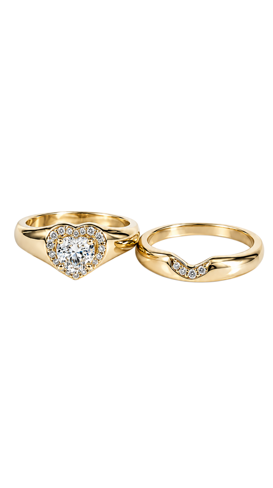 Ring Double love 56