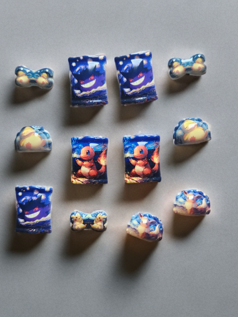 Irregular beads set Pokémon