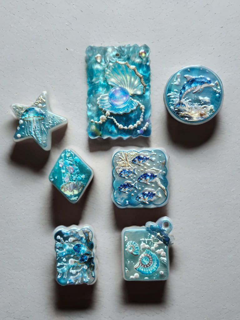 Irregular beads set sea pearl