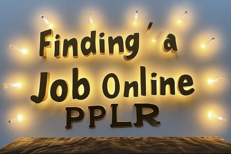 Finding-a-Job-Online PLR e-book