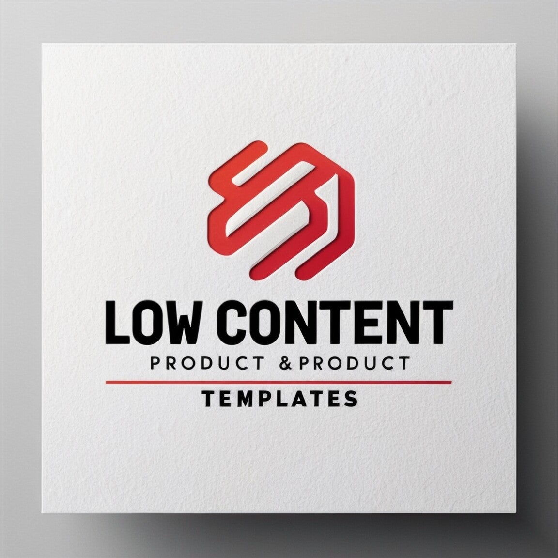 Low Content Products Templates