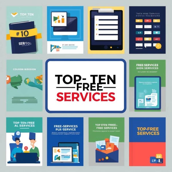Top-Ten-Free-Services PLR e-book