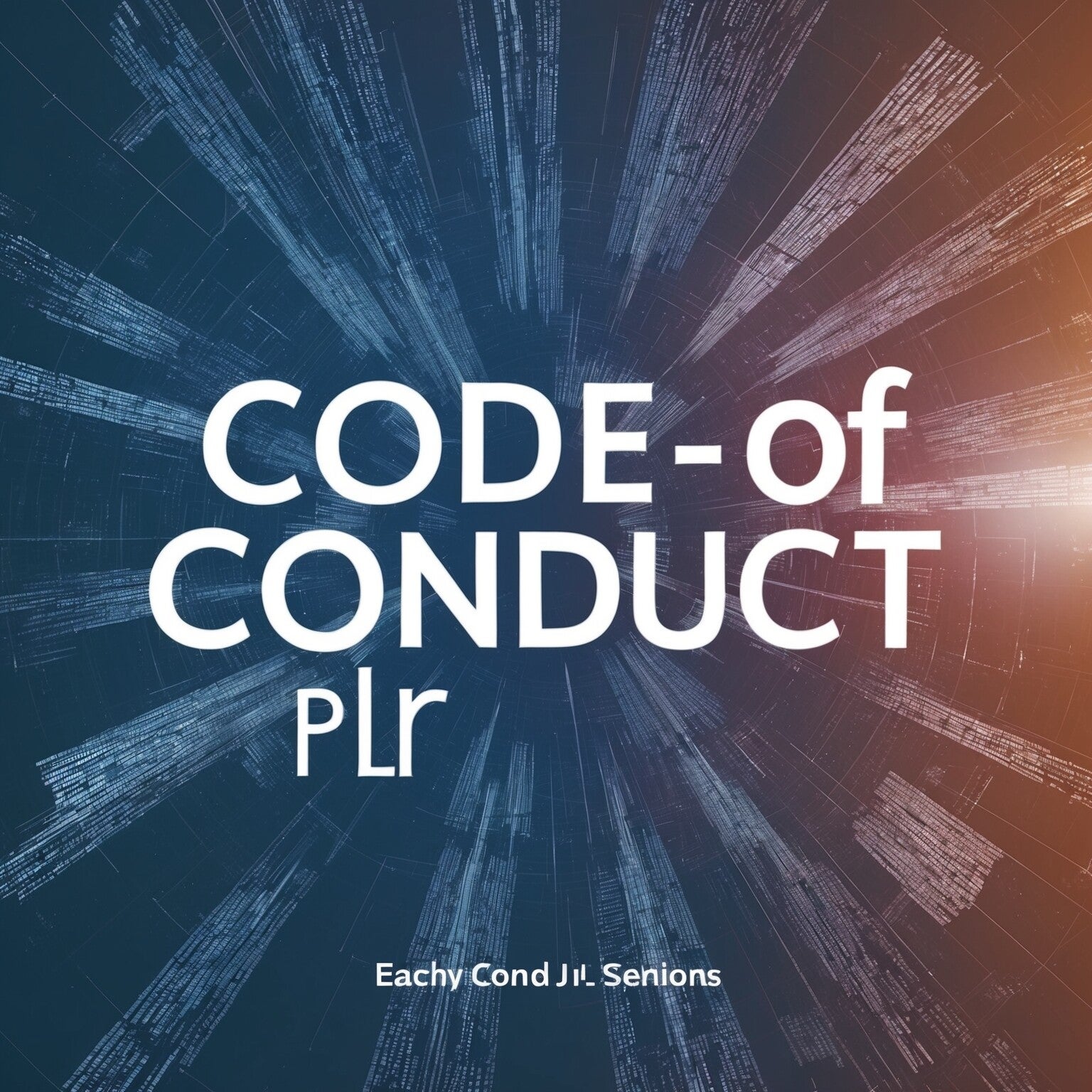 Code-Of-Conduct PLR e-book