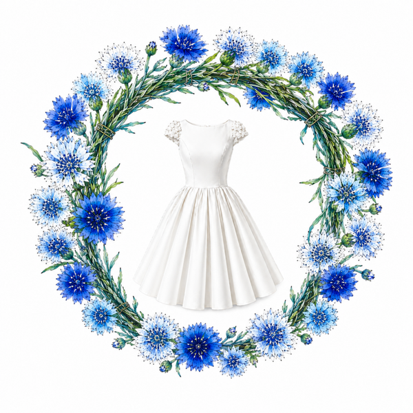 1 couronne mariage fond blanc