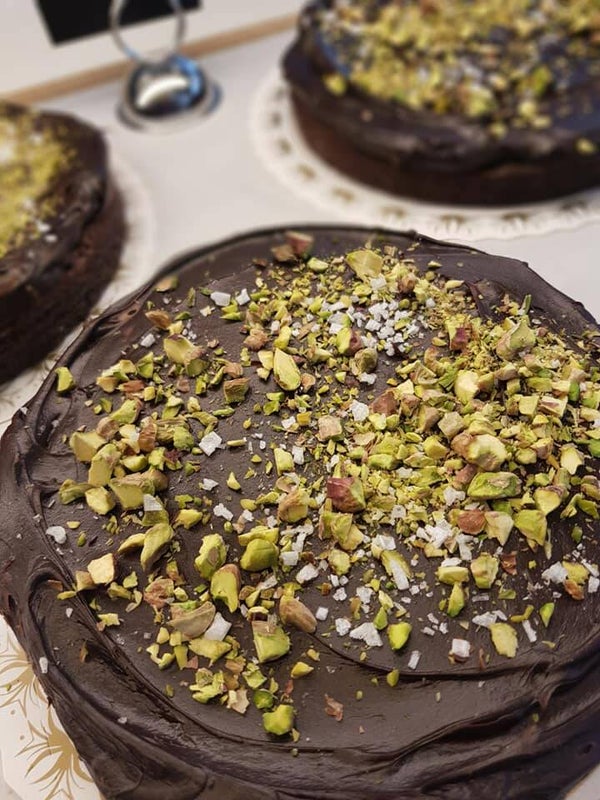 Fransk chokladtårta
