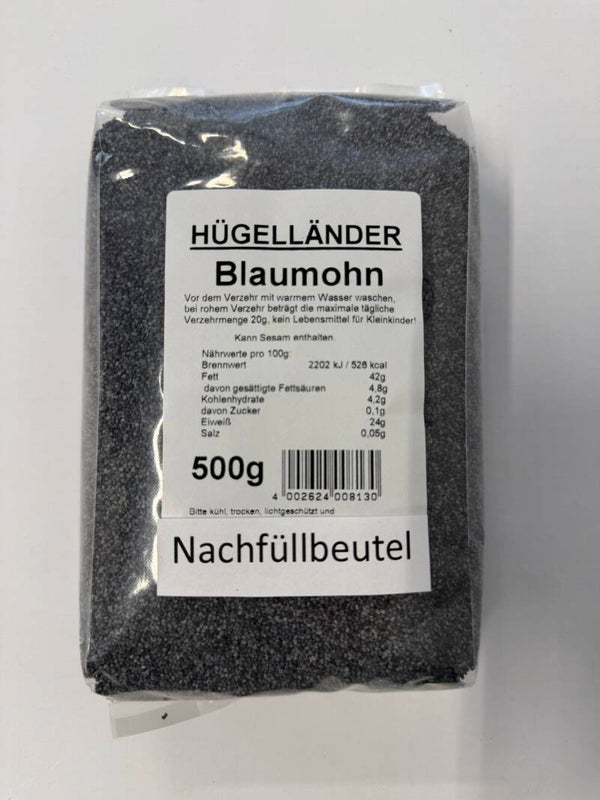Blaumohn ganz 500g