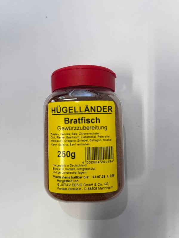 Bratfisch Gewürzzubereitung 250g GV-Streuer