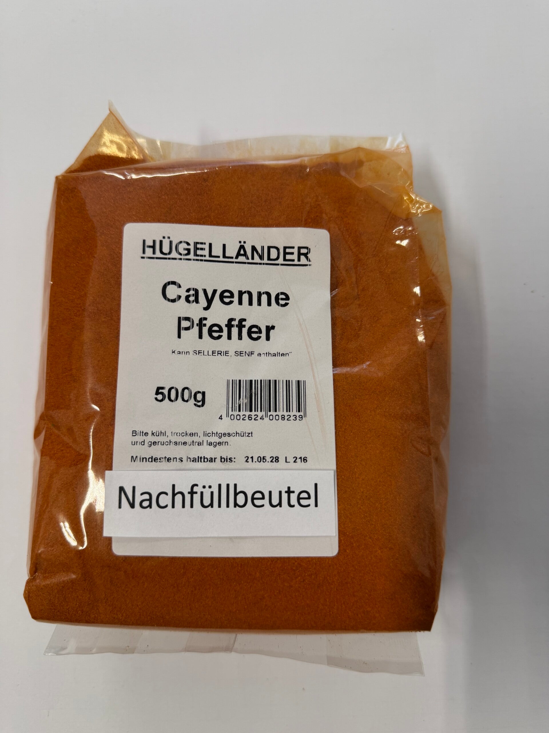 Cayenne Pfeffer 500g