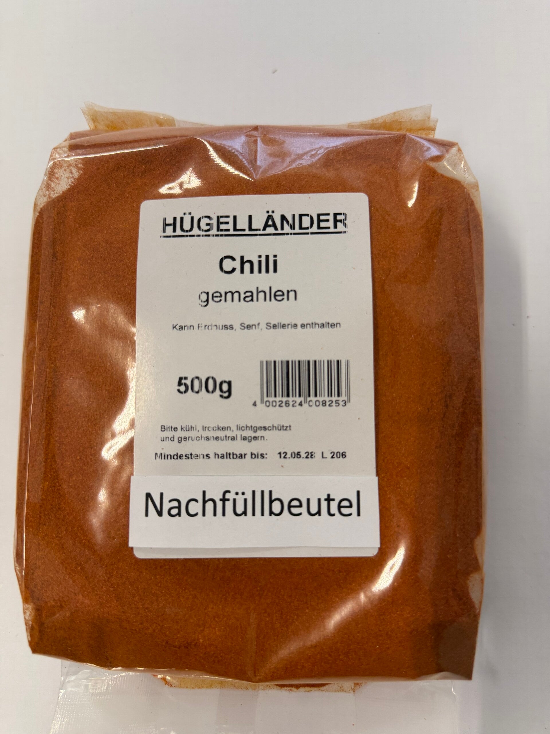 Chili gemahlen 500g