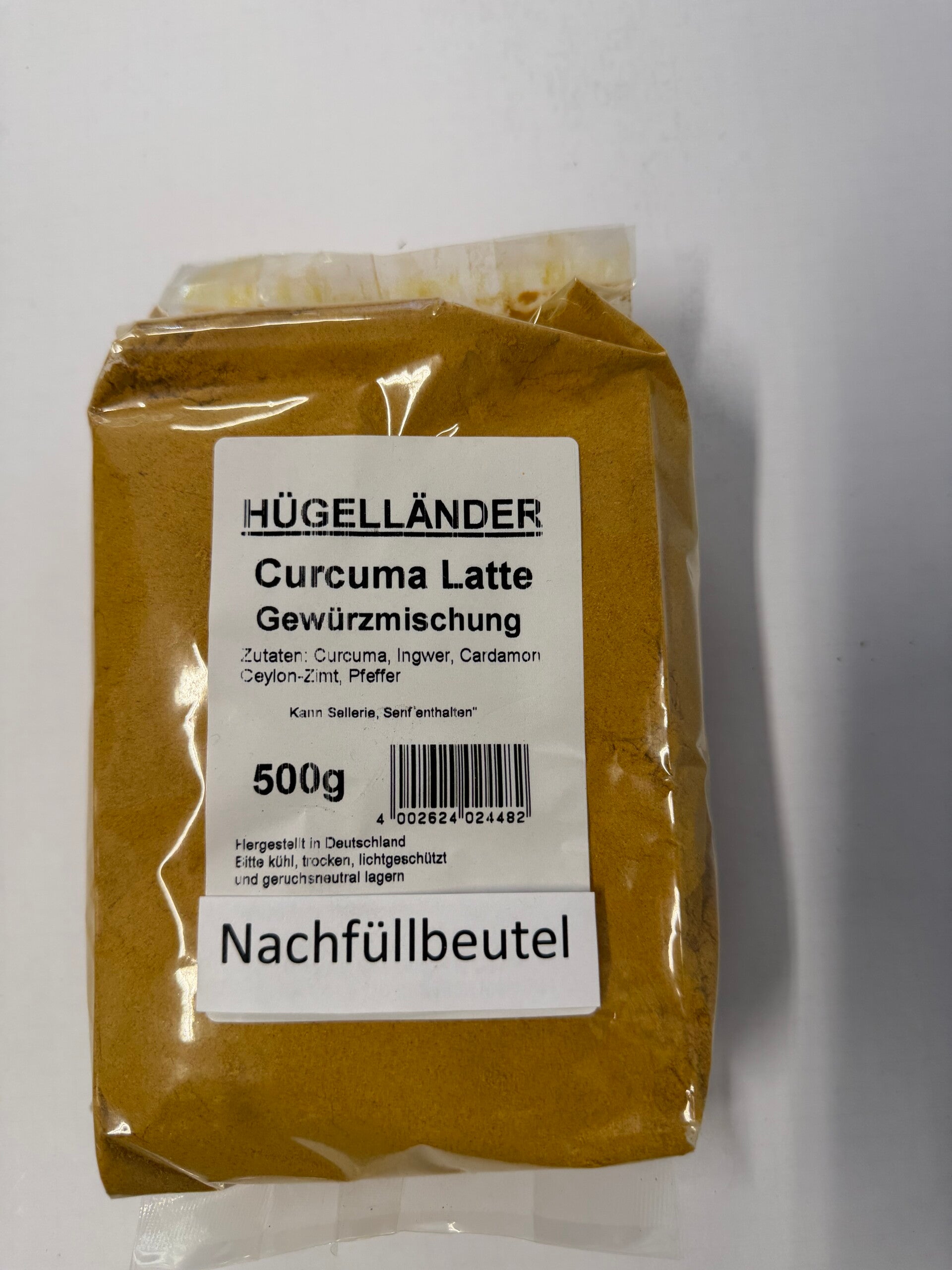 Curcuma Latte Gewürzmischung "Goldene Milch" 500g