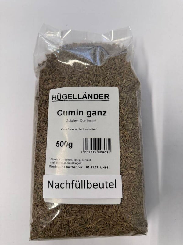 Cumin (Kreuzkümmel) ganz 500g