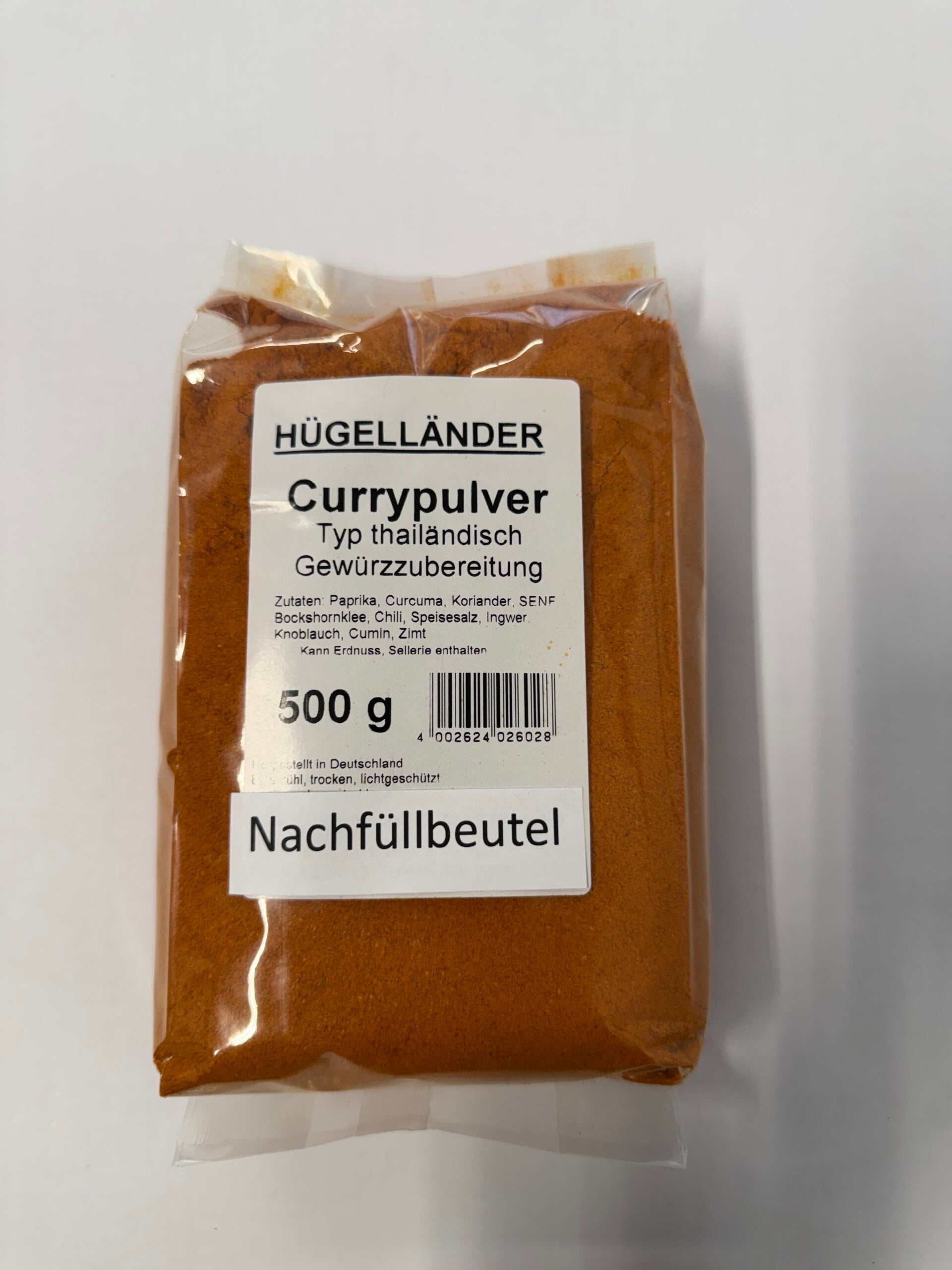 Curry Pulver "thailändisch" Gewürzmischung 500g