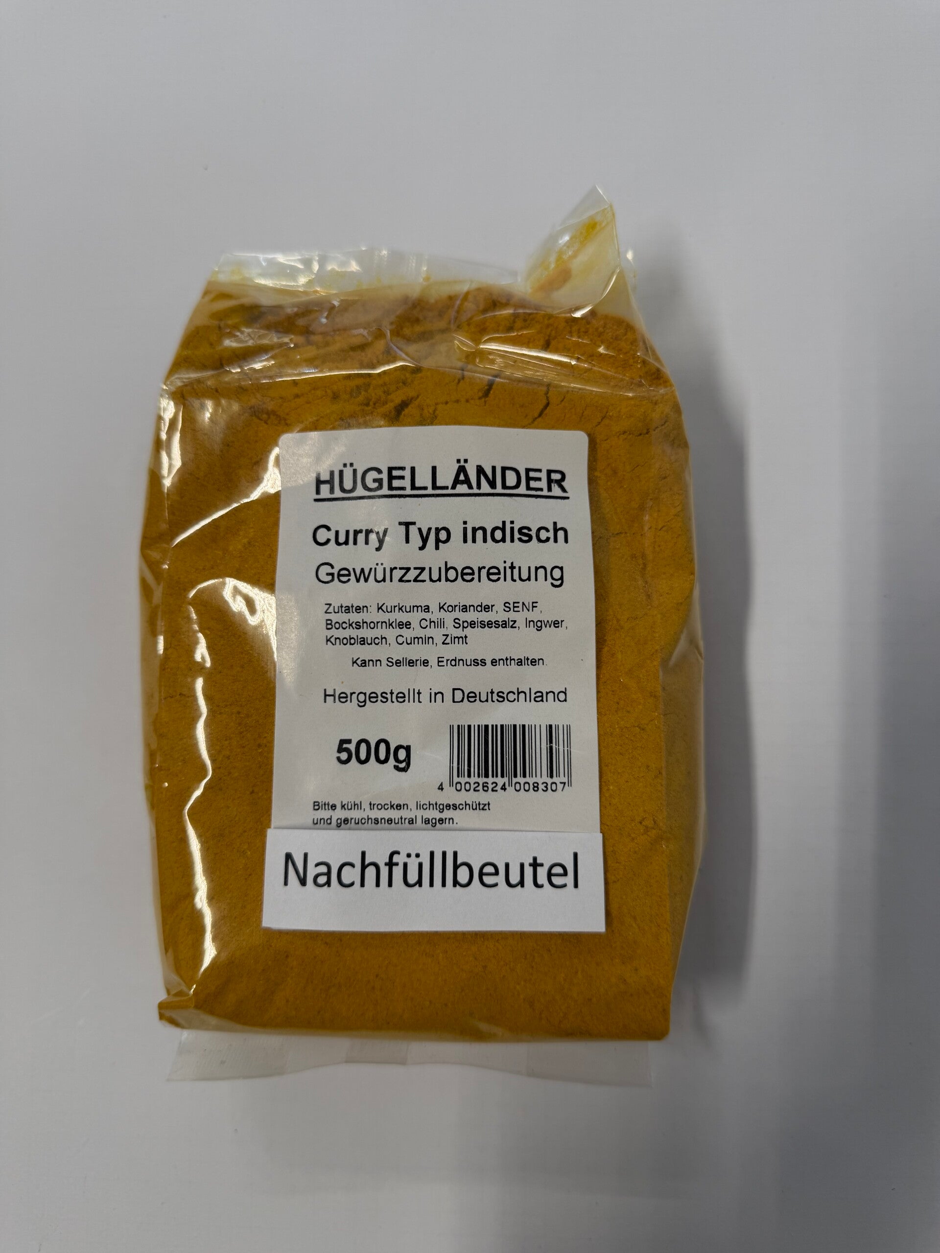 Curry Pulver "indisch" Gewürzmischung 500g