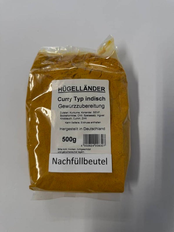 Curry Pulver "indisch" Gewürzmischung 500g