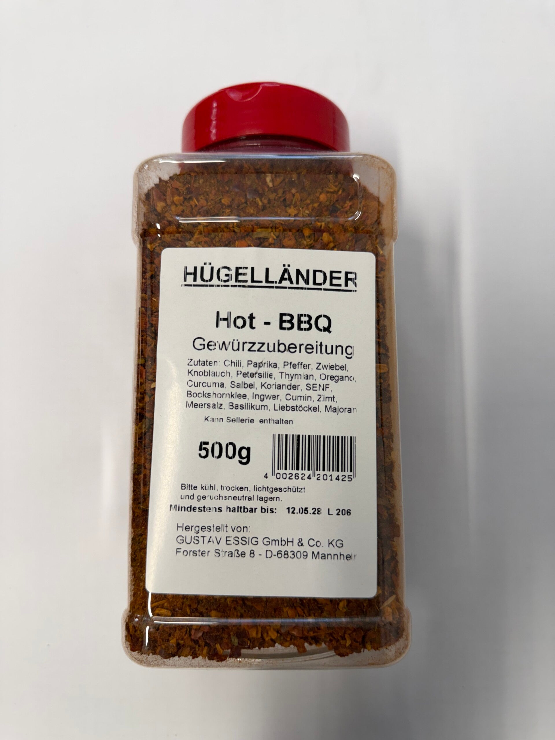 Hot-BBQ Gewürzzubereitung 500g GV-Streuer