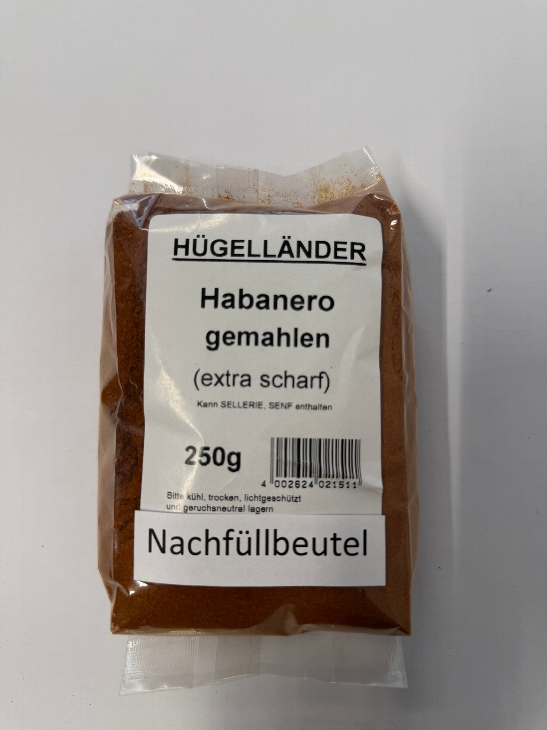 Habanero gemahlen, extra scharf 250g