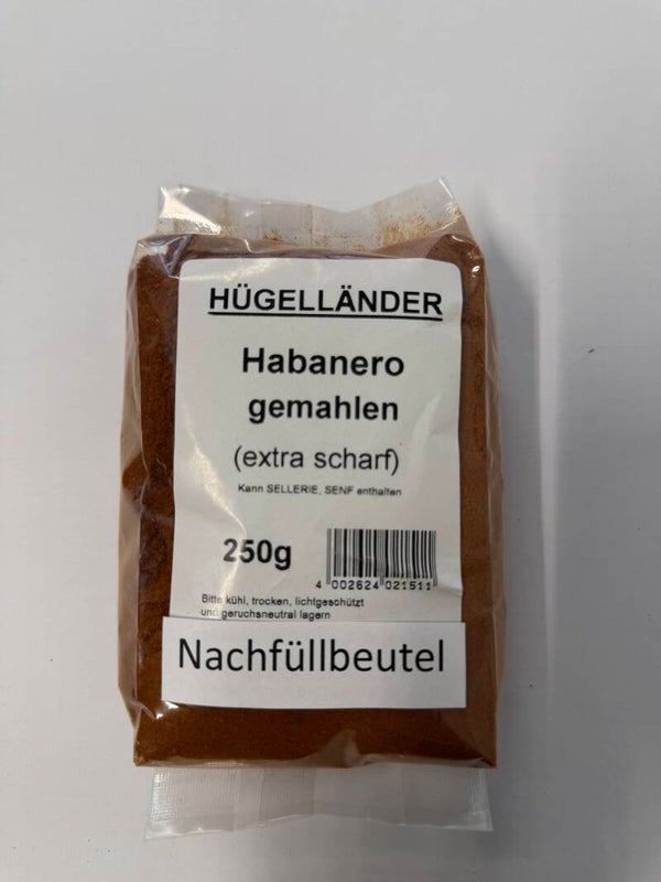 Habanero gemahlen, extra scharf 250g
