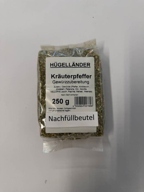 Kräuterpfeffer Gewürzzubereitung 250g
